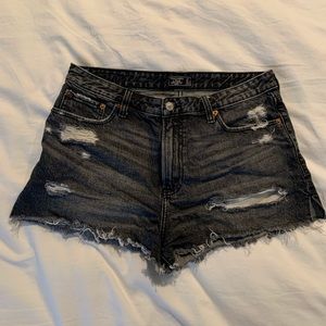 A&F Faded Black Shorts